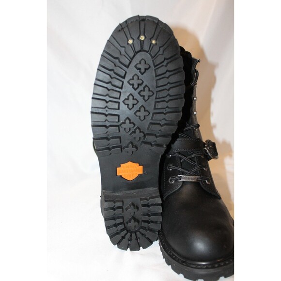 Harley-Davidson Faded Glory‎ Motorcycle Boots Men SZ 10.5 Black NEW $200 main image 7